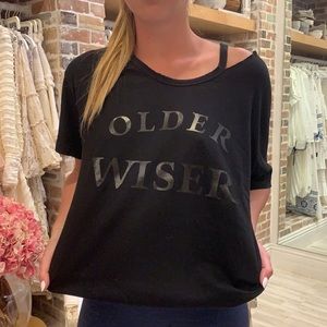Wildfox “Older Wiser” Tee